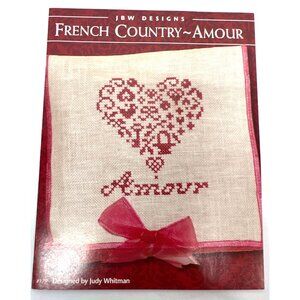 French Country Amour Cross Stitch Pattern By JBW Designs